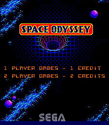 Space Odyssey (version 2) Title Screen